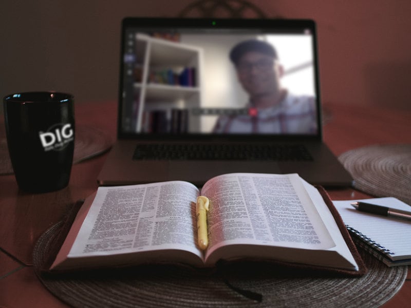 Live Bible Study in Microsoft Teams